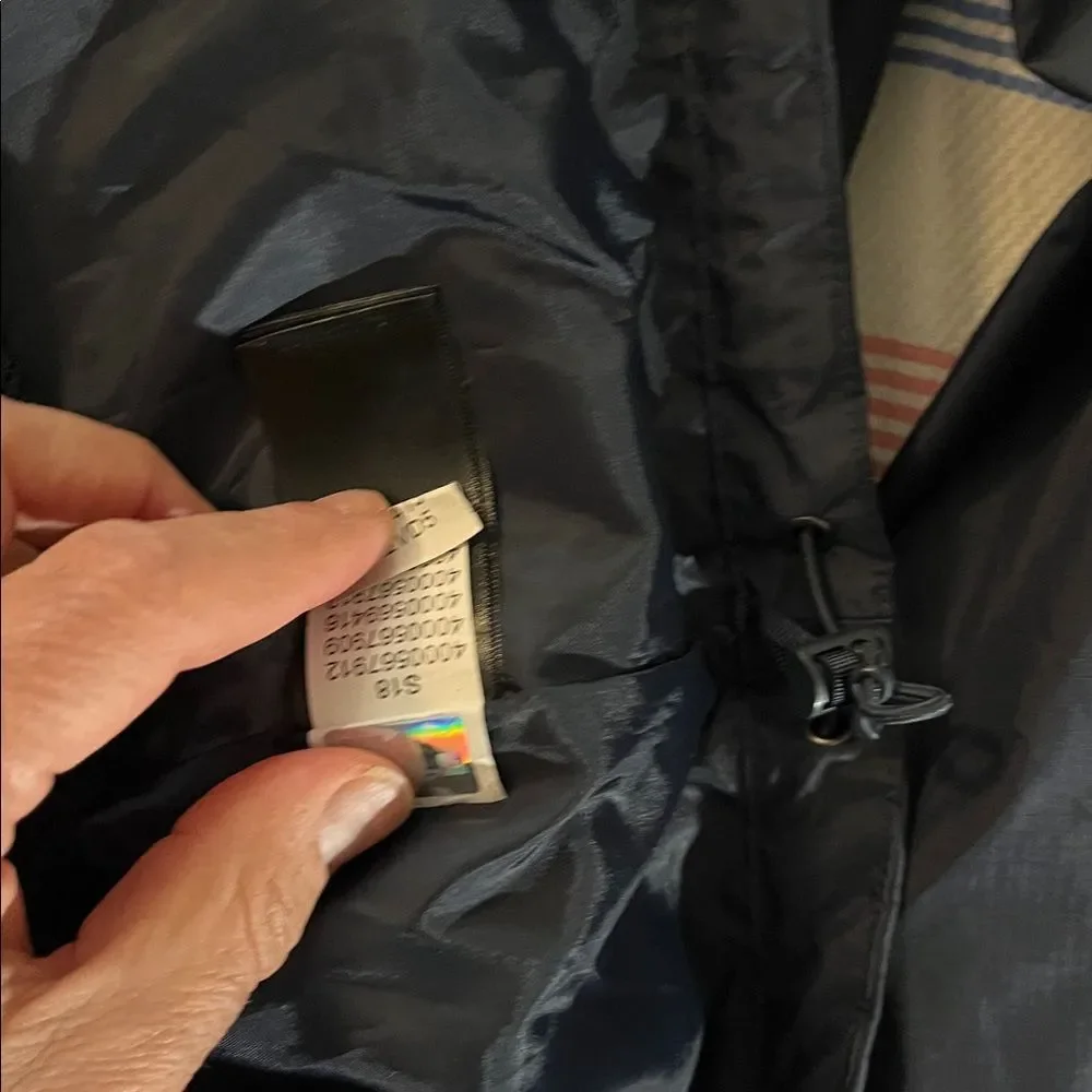 The North Face Men’s Dryvent Waterproof Hooded City Rain Parka Jacket Blue S/XL